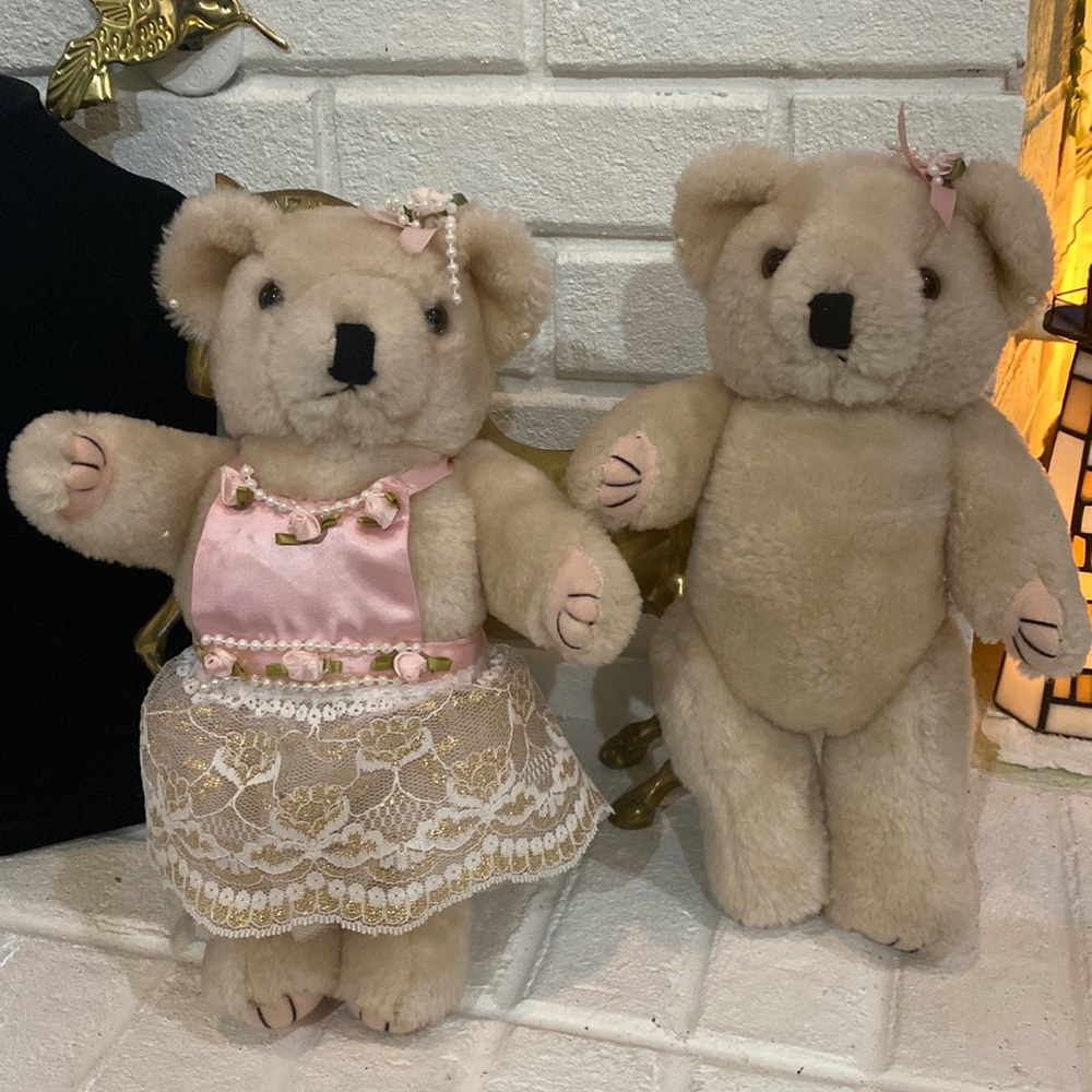 Pacific Craft jointed teddy bears